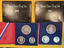 Four US Mint Sets