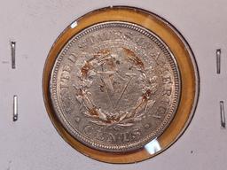 1883 With Cents Liberty "V" Nickel