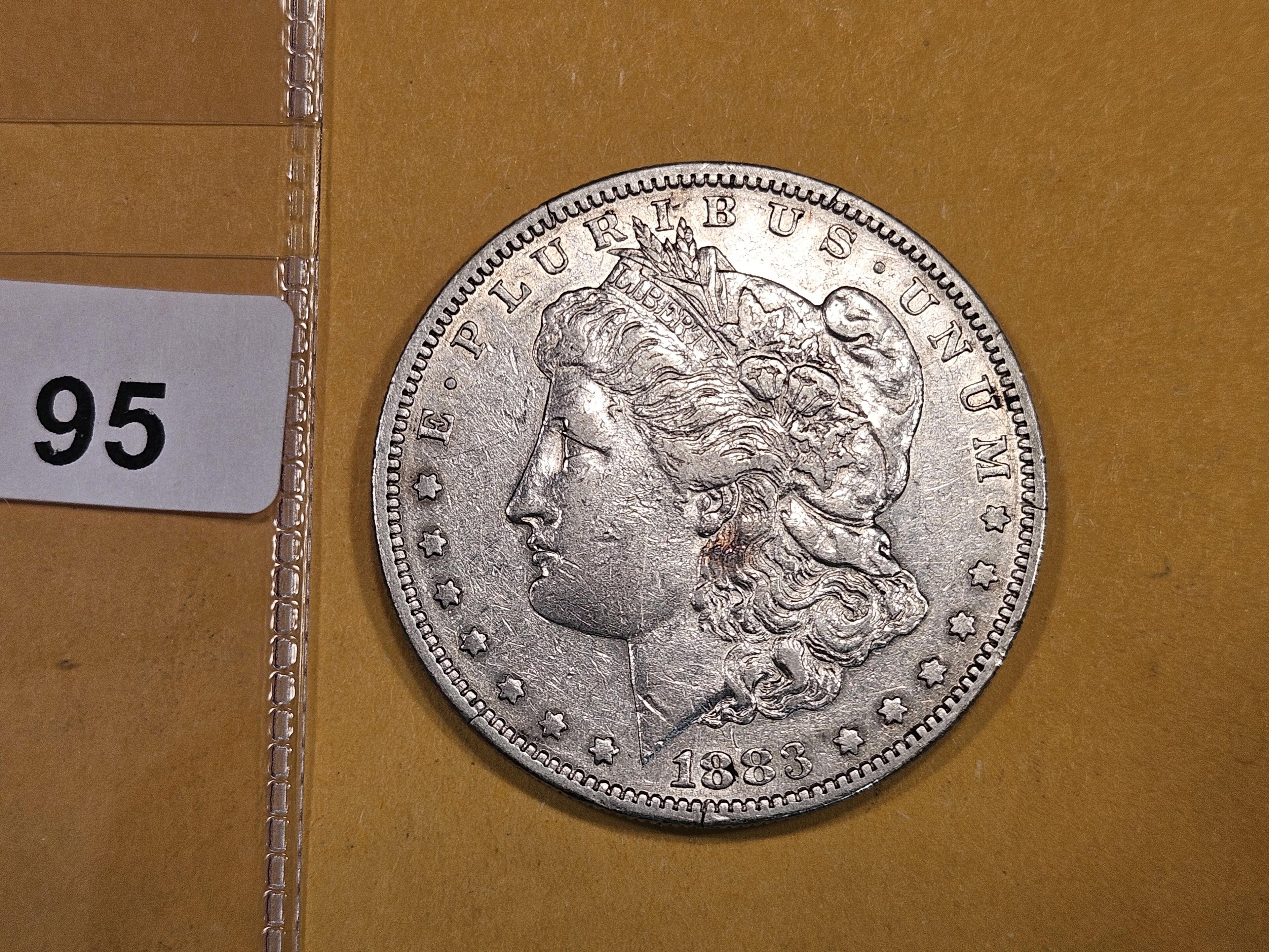 Better 1883-S Morgan Dollar