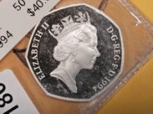 1994 Great Britain 50 pence