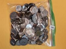 TWO POUNDS of mixed World Coins