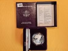 1987 GEM Proof Deep Cameo American Silver Eagle