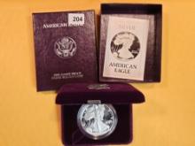 * KEY DATE 1986 GEM Proof Deep Cameo American Silver Eagle