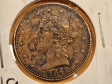 1849 California Gold Rush Token