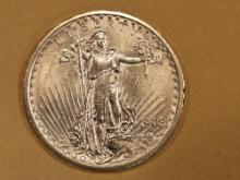 GOLD! Brilliant Uncirculated 1908 Saint Gaudens Twenty Dollars