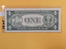 Crisp Uncirculated 1935-F One Dollar Silver Certificate