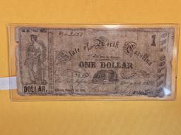 North Carolina One Dollar notes