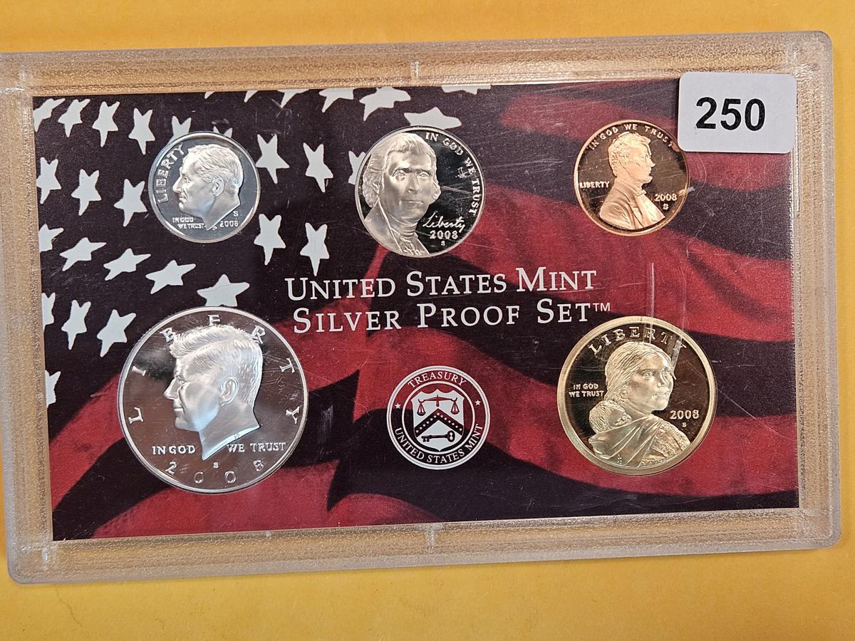 2008-S Silver proof Set