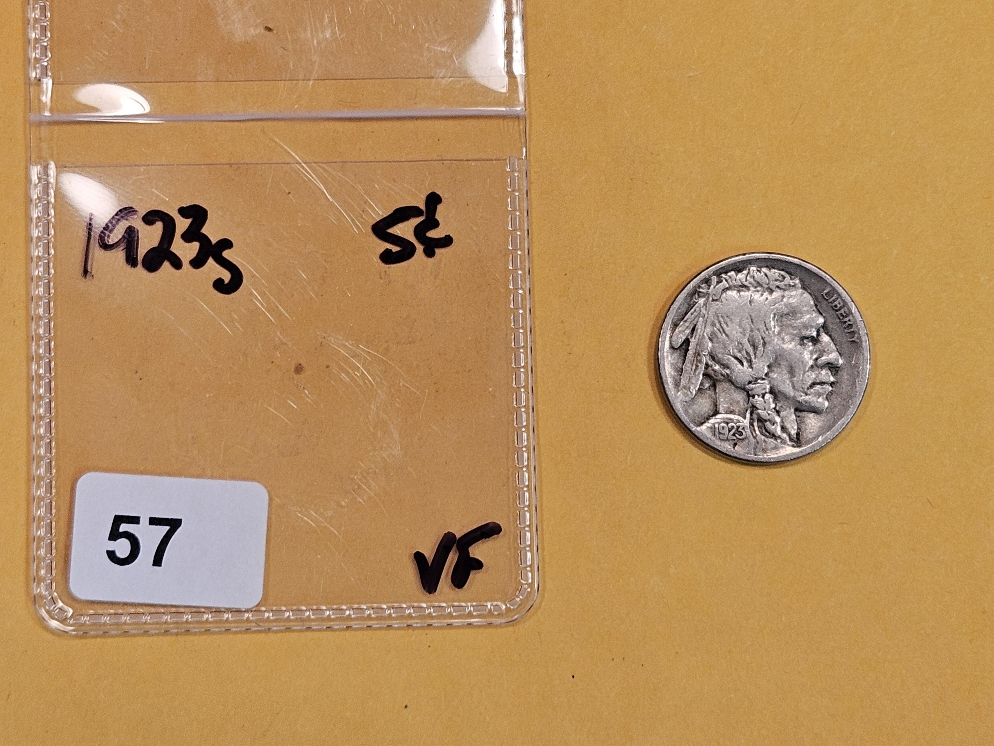 Better Date 1923-S Buffalo Nickel