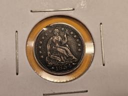 Four Seated Liberty Half-Dimes