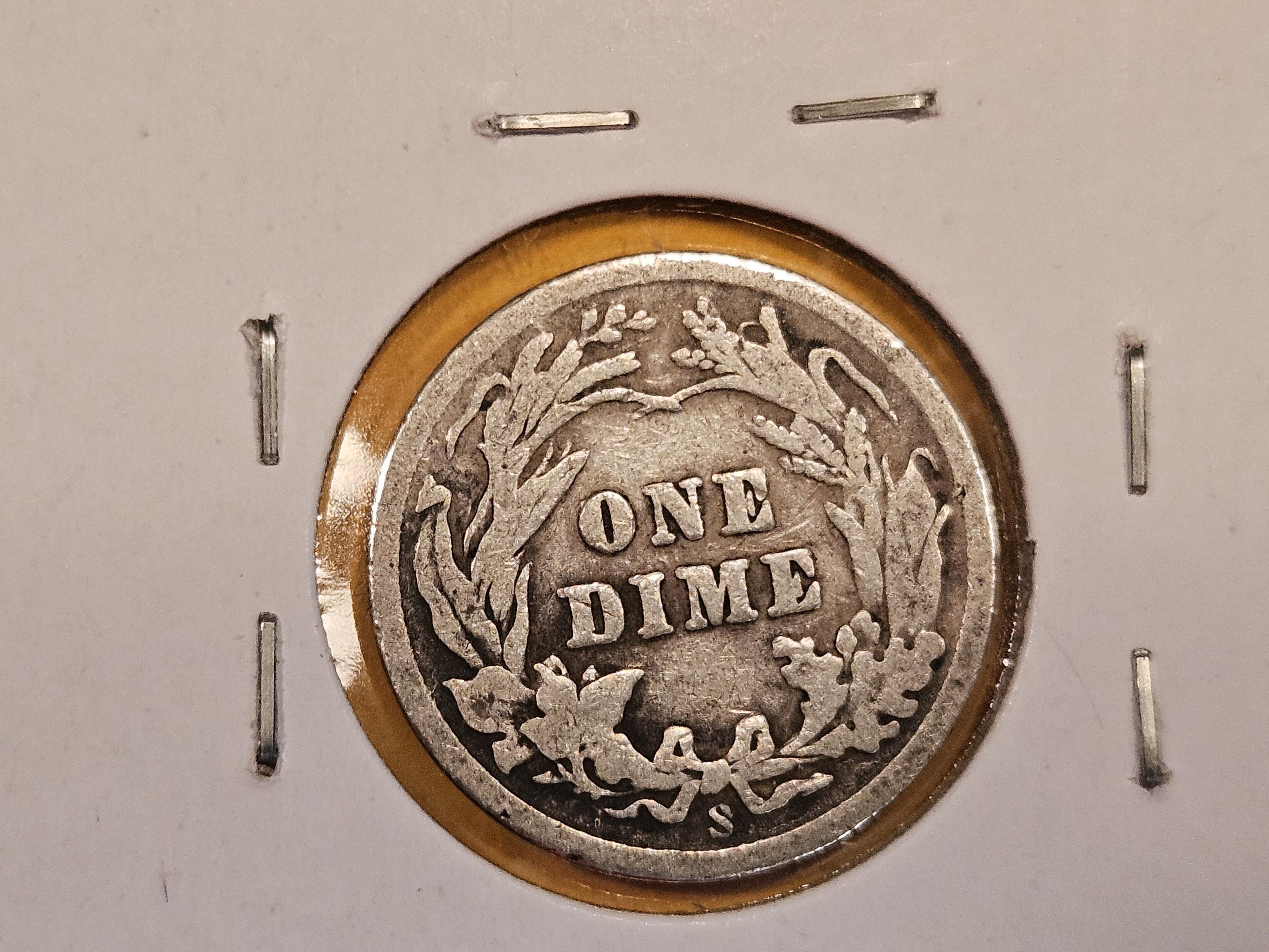 Better Date 1909-S Barber Dime