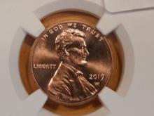 GEM! NGC 2019-W Lincoln Shield Cent in Mint State 69 RED