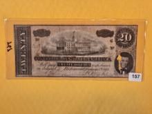 1864 Twenty Dollar Confederate Note