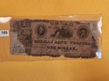 Two Old notes from the early 1800's