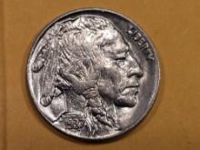 Very Choice Brilliant Uncirculated 1937 Buffalo Nickel