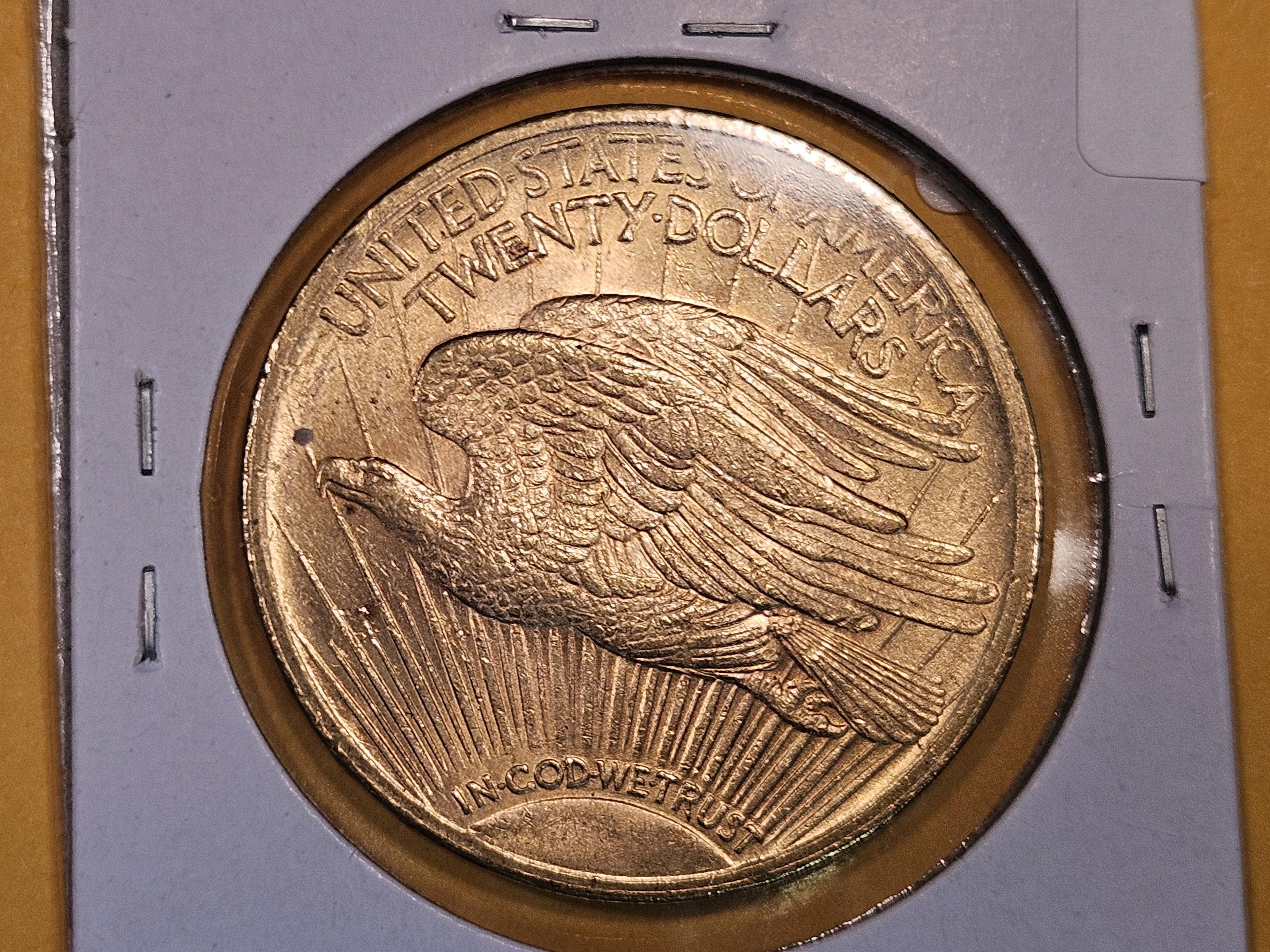 GOLD! Brilliant AU-BU 1923 Saint Gaudens Gold Twenty Dollars