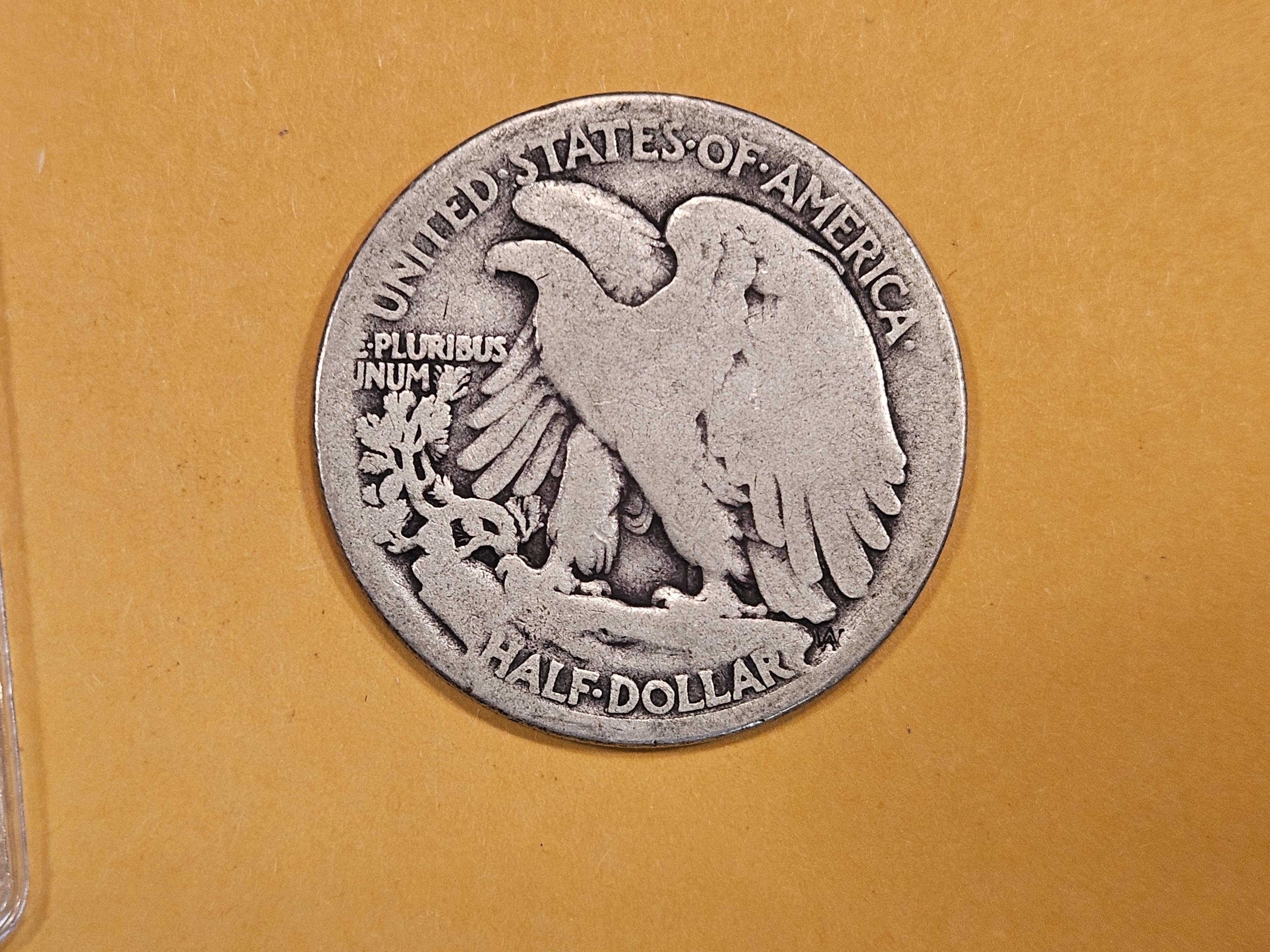 1916-D Walking Liberty half Dollar