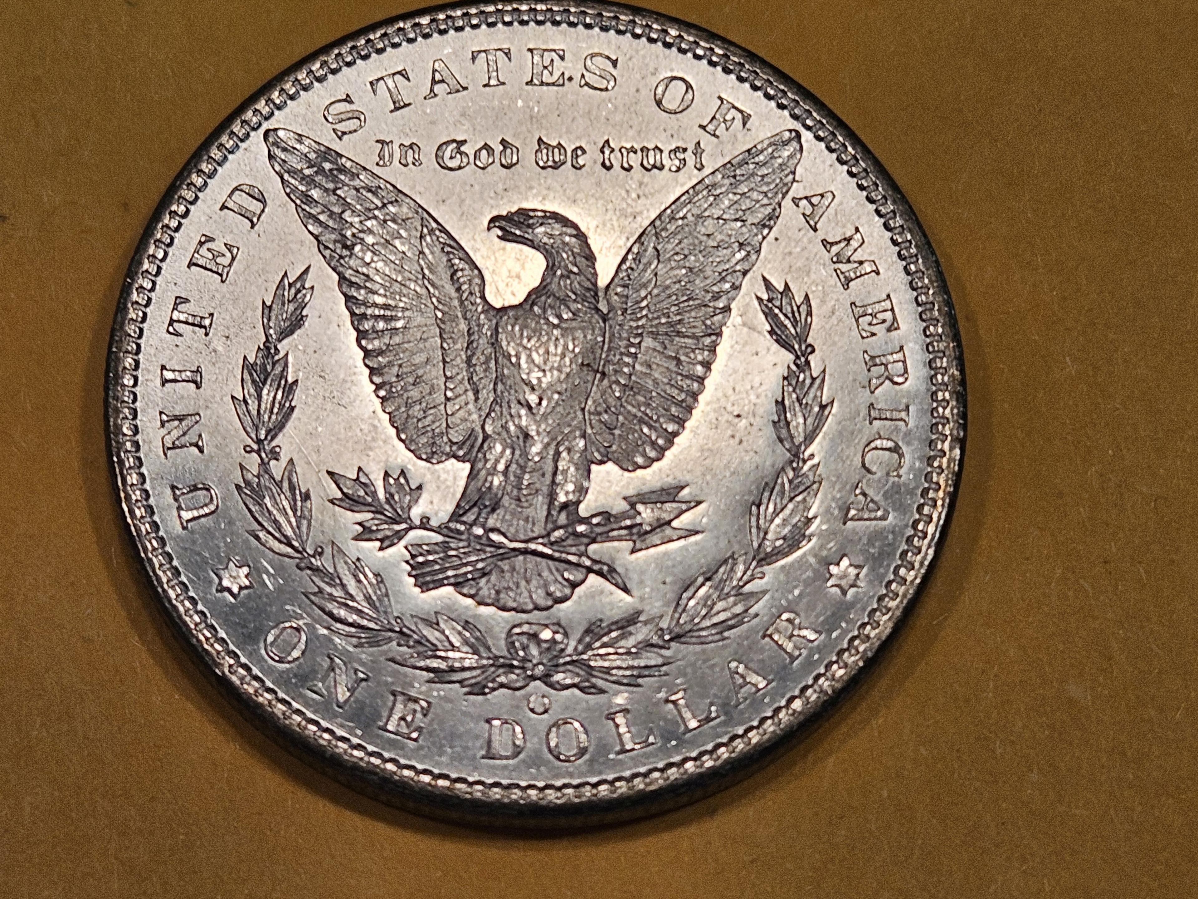 Very Choice Brilliant Uncirculated 1901-O Morgan Dollar