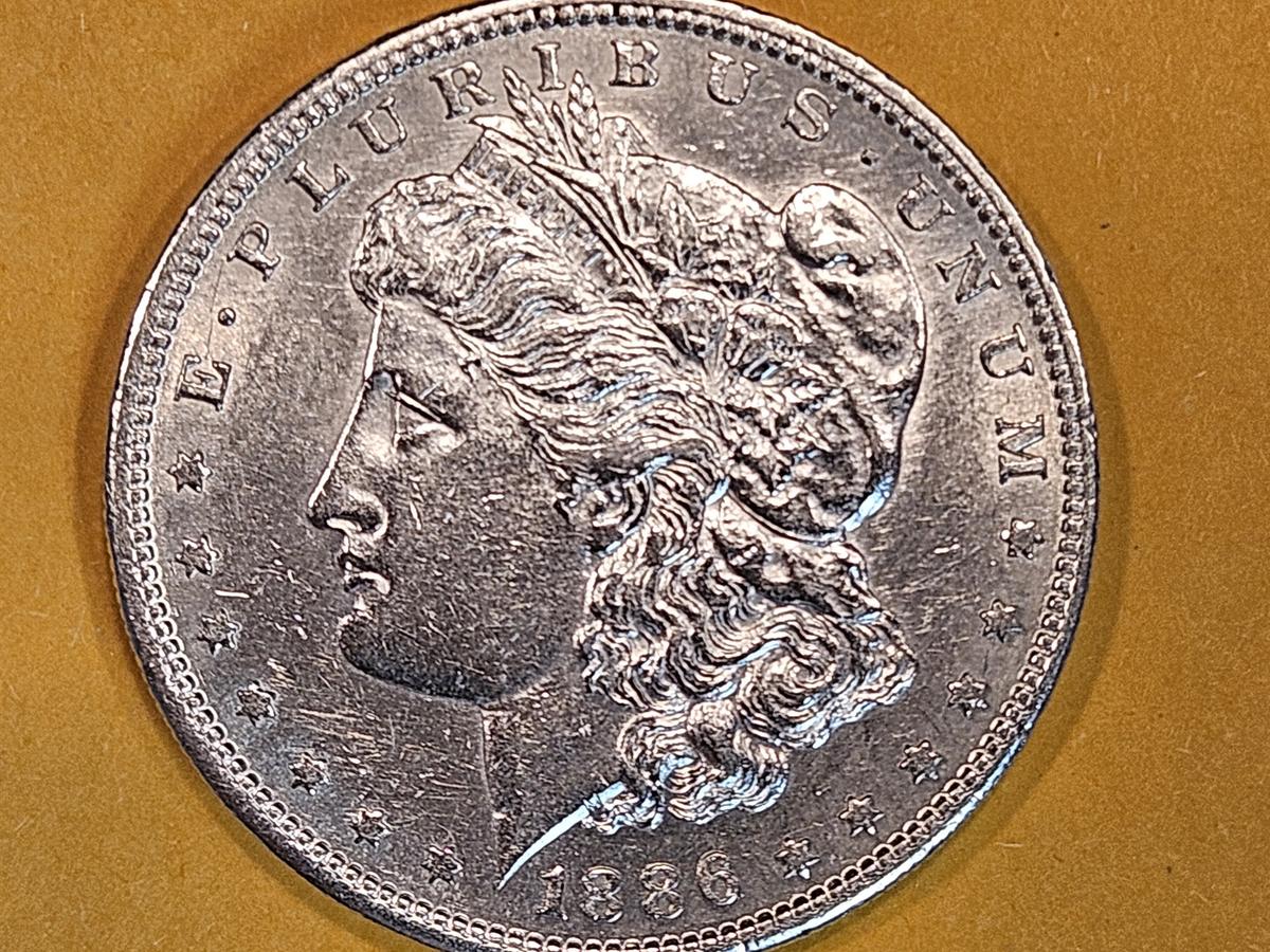 * Semi-key 1886-S Morgan Dollar