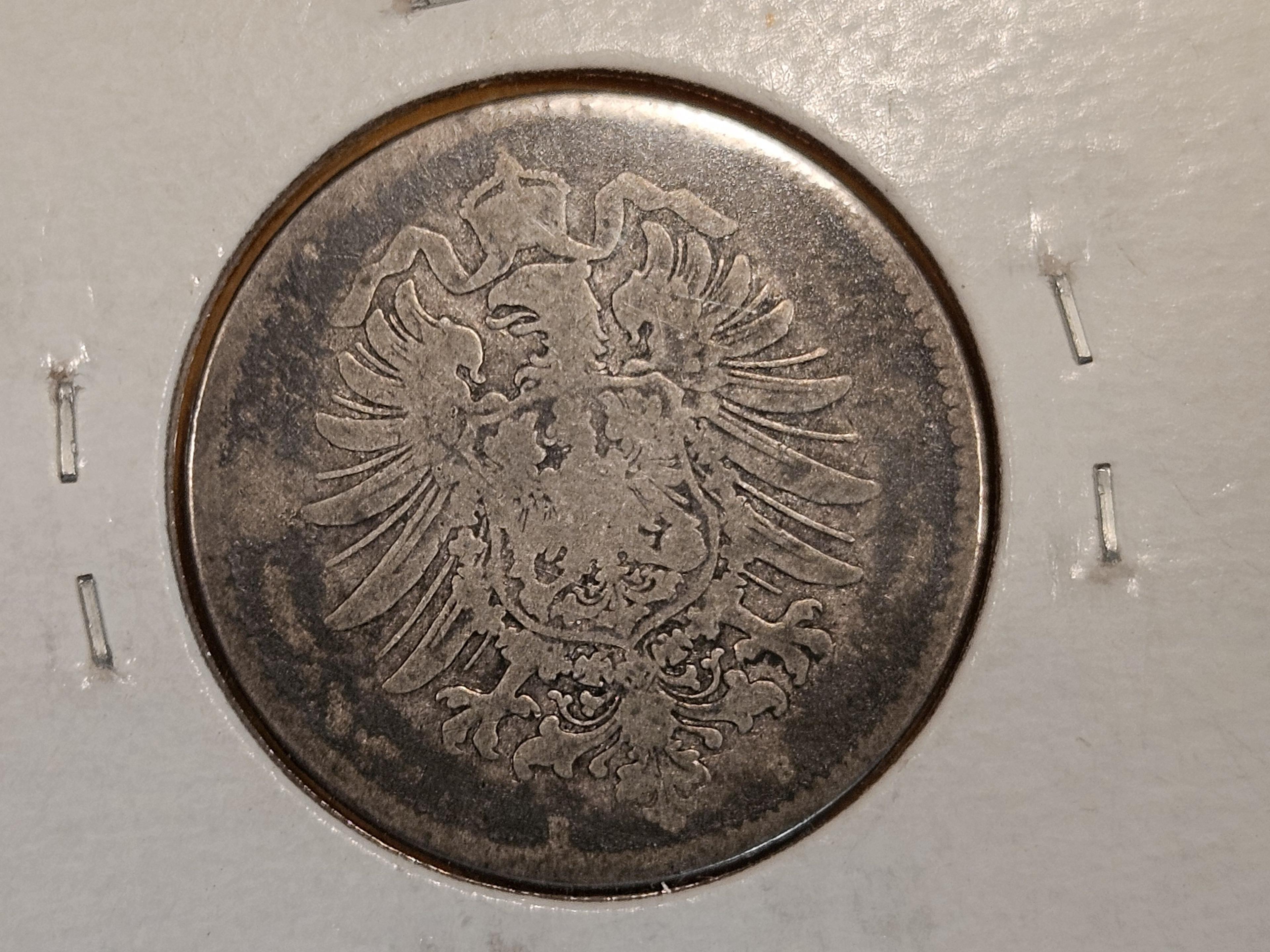 1877-B Germany one mark