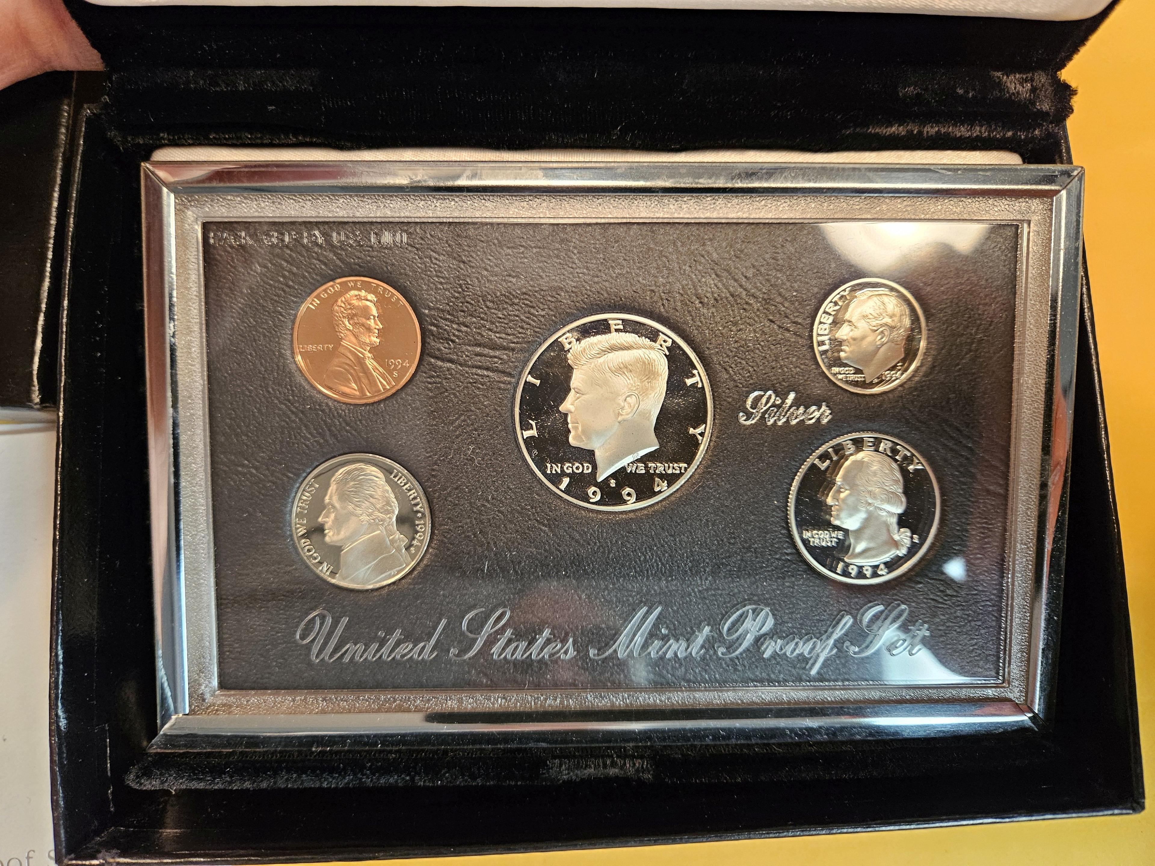 1994 US SILVER Proof PREMIER Set