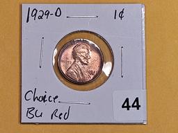 1929-D Wheat cent in Choice Brilliant Uncirculated