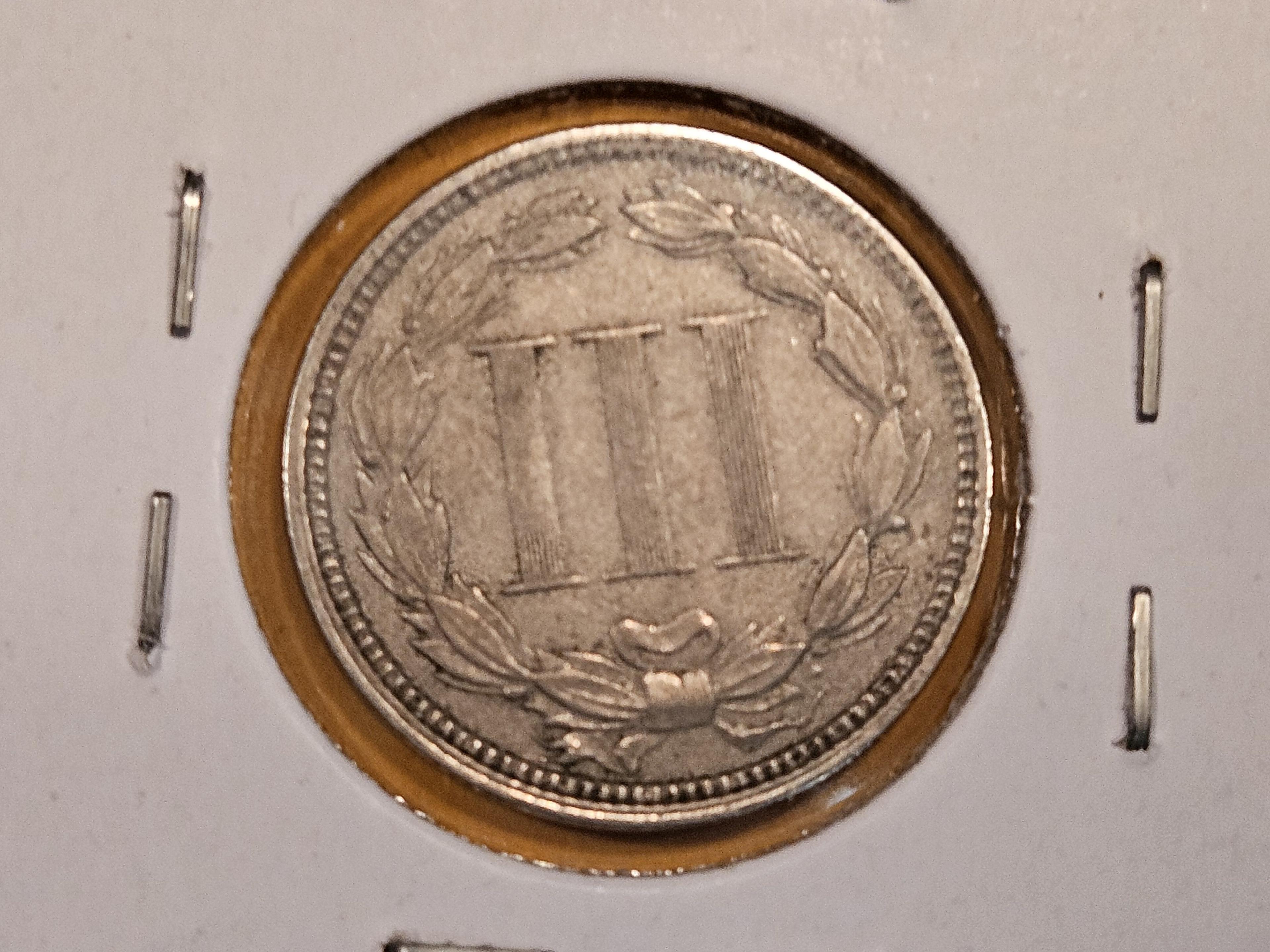 1865 Three Cent Nickel