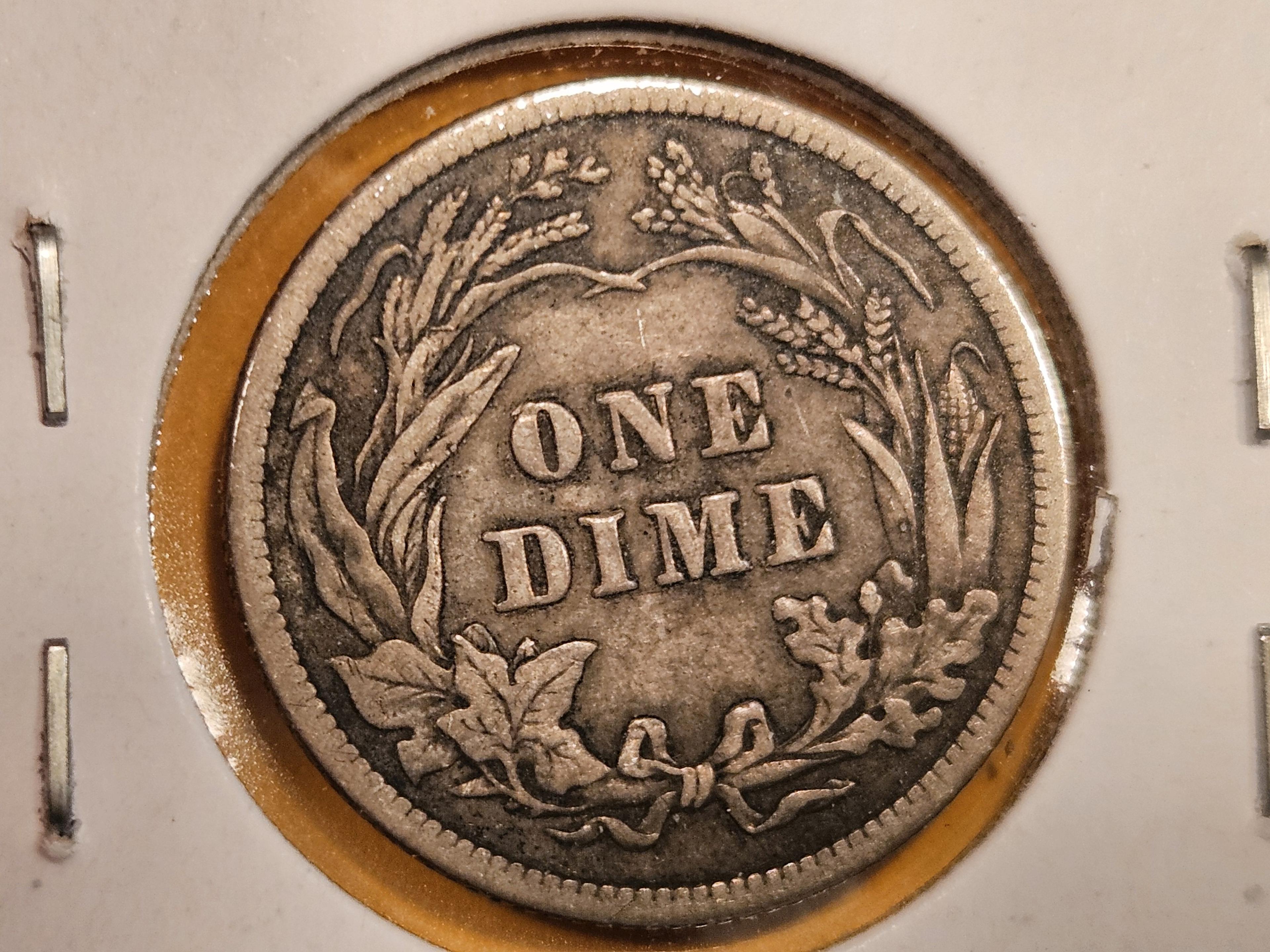 1907 Barber Dime