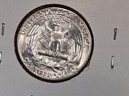 Three nice silver Washington Quarters