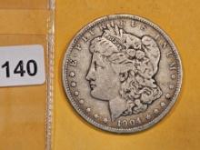 1904 Morgan Dollar