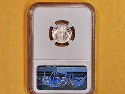 GEM! NGC 1944-S Mercury Dime in Mint State 65 FB