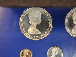 Even Prettier 1978 British Virgin Islands SILVER 7-Coin Proof Set