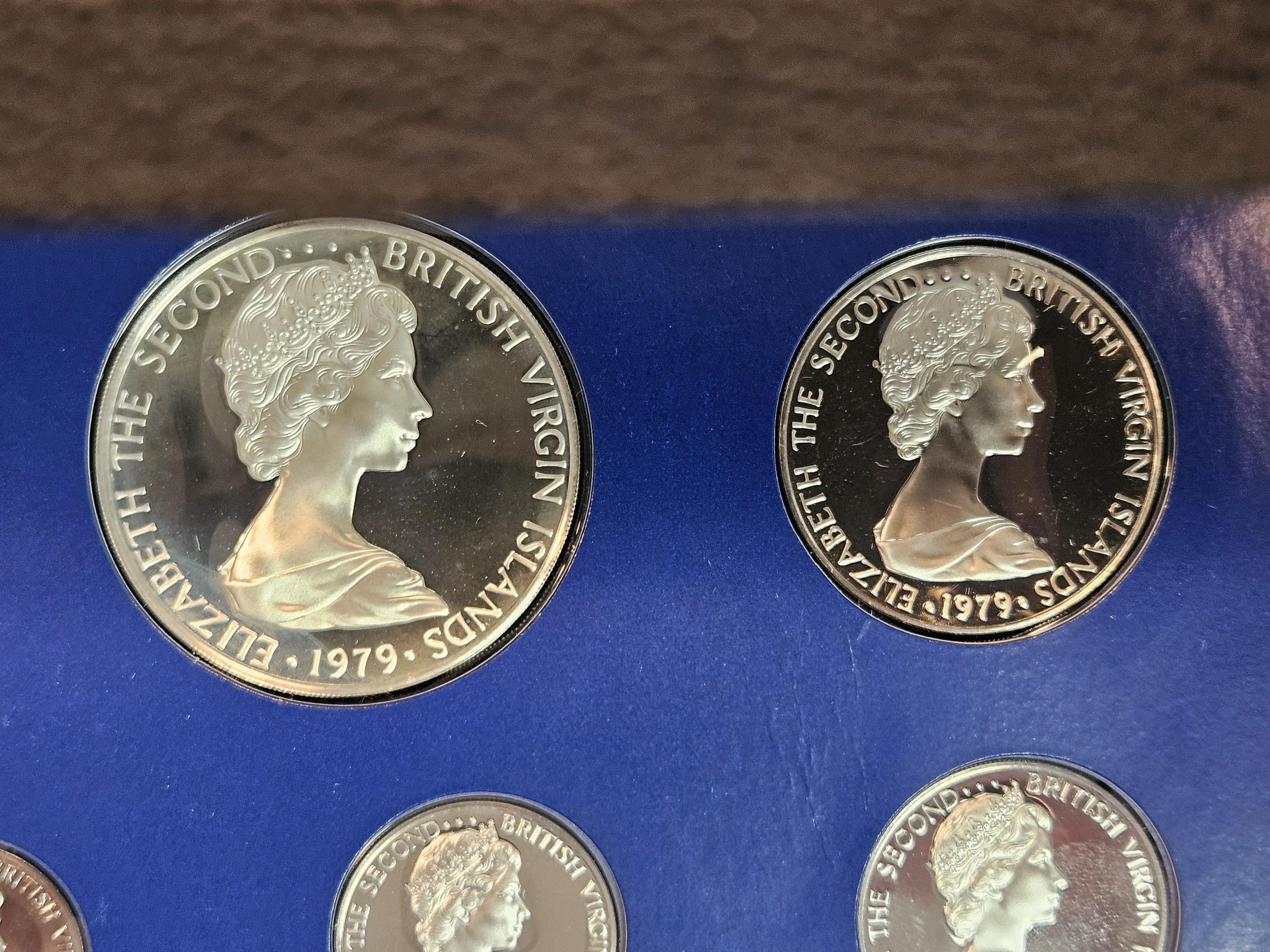 Even Prettier 1978 British Virgin Islands SILVER 7-Coin Proof Set