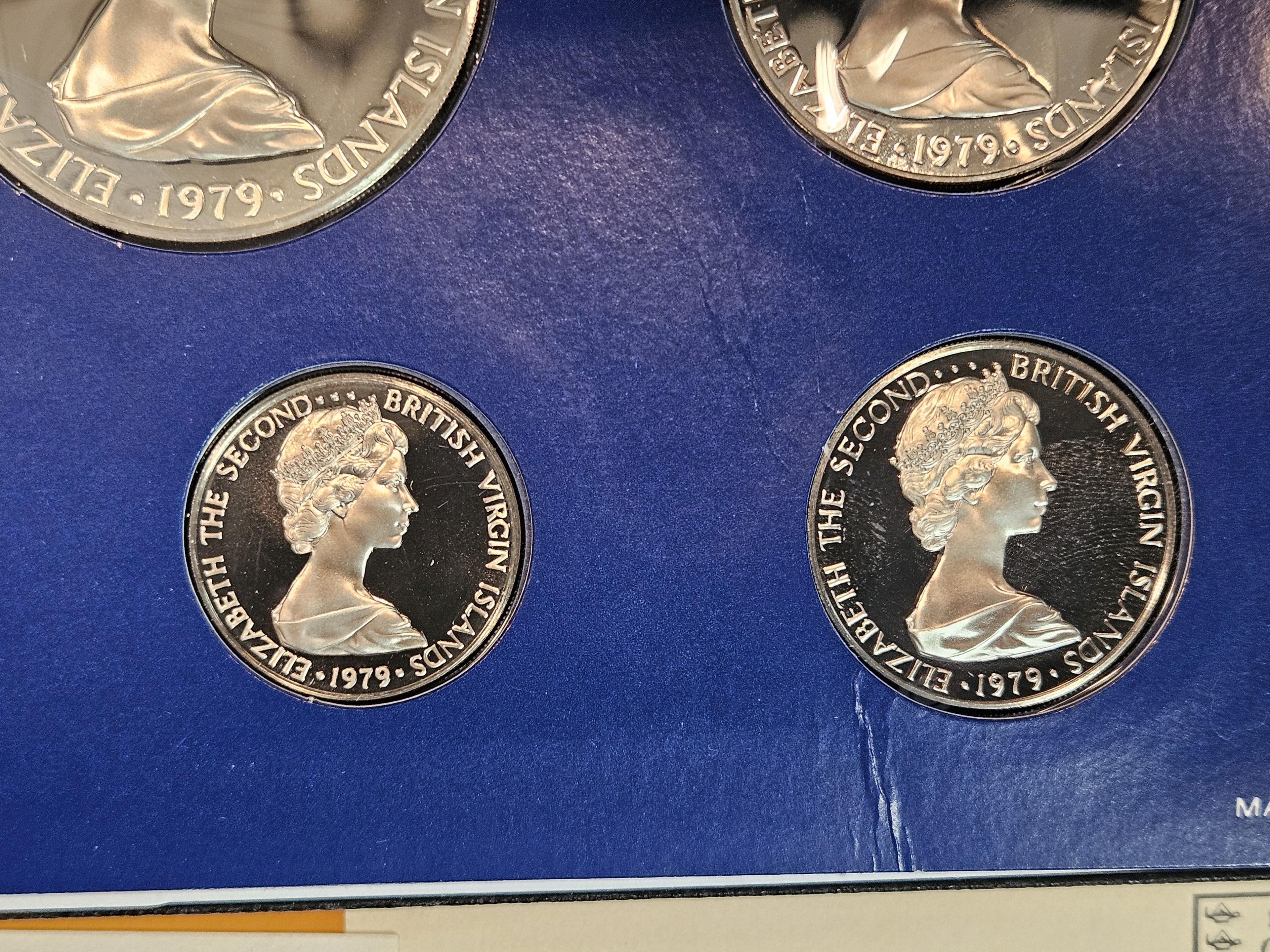 Even Prettier 1978 British Virgin Islands SILVER 7-Coin Proof Set