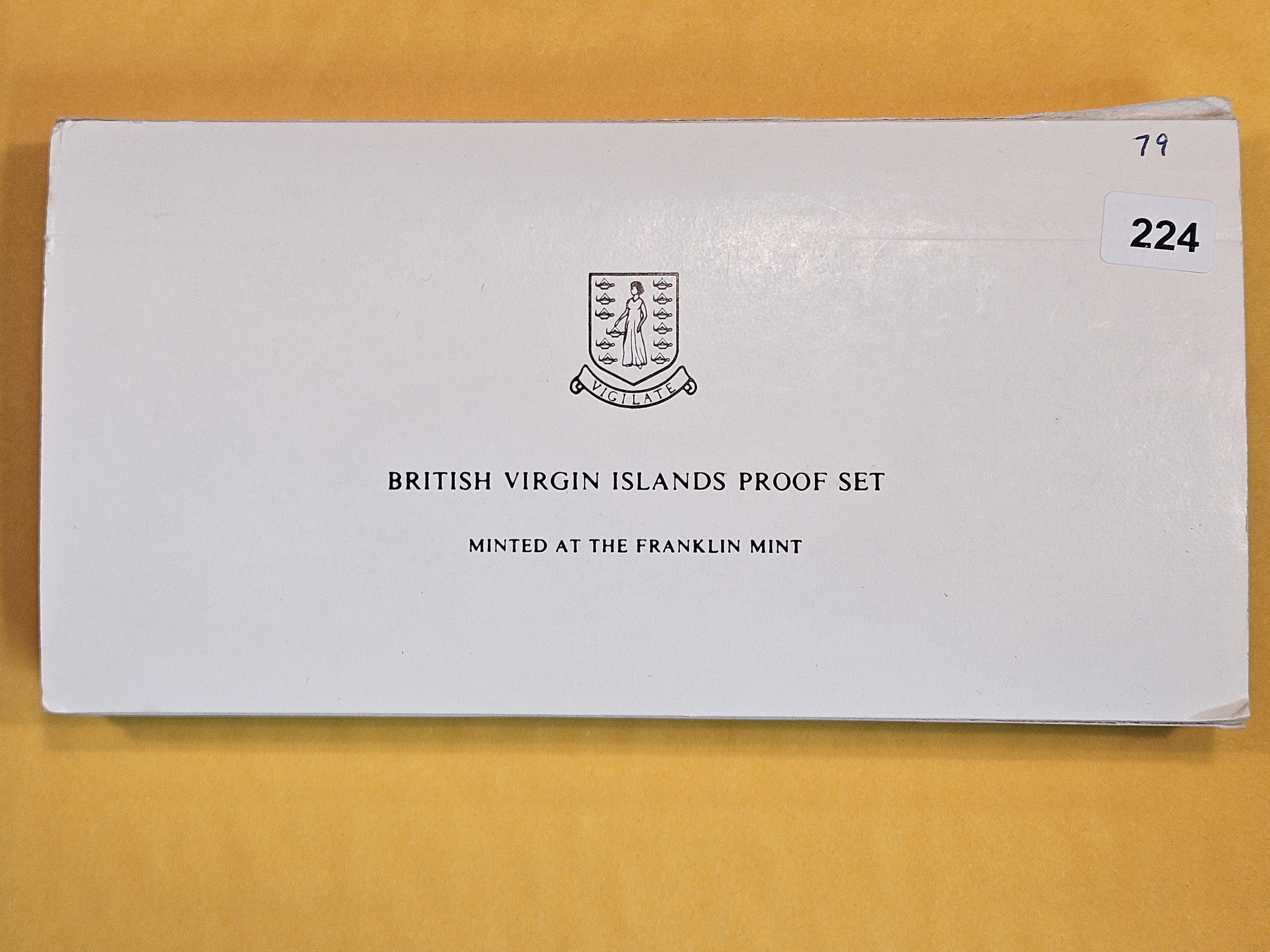 Even Prettier 1978 British Virgin Islands SILVER 7-Coin Proof Set