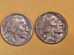 1926 and 1927 Buffalo Nickels