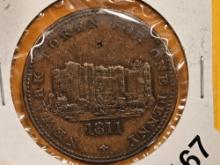 1811 Newark Penny