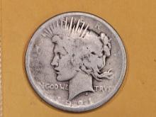 * KEY DATE * 1921 Peace Dollar in Good