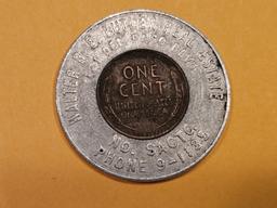 1946 Encased Wheat cent
