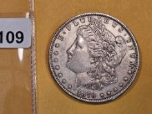 Little better 1879 Morgan Dollar