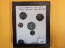Fun group of Sea Salvaged British Revolutionary War Buttons