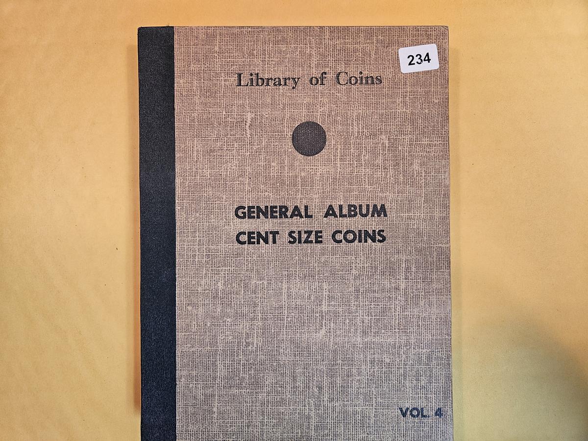 Mostly full Lincoln Wheat Cent Album