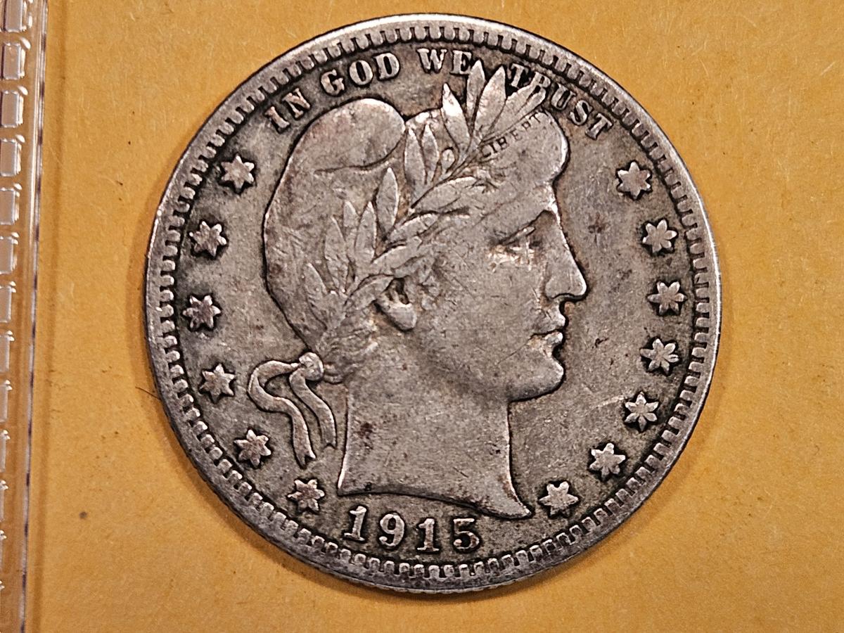 1915 Barber Quarter