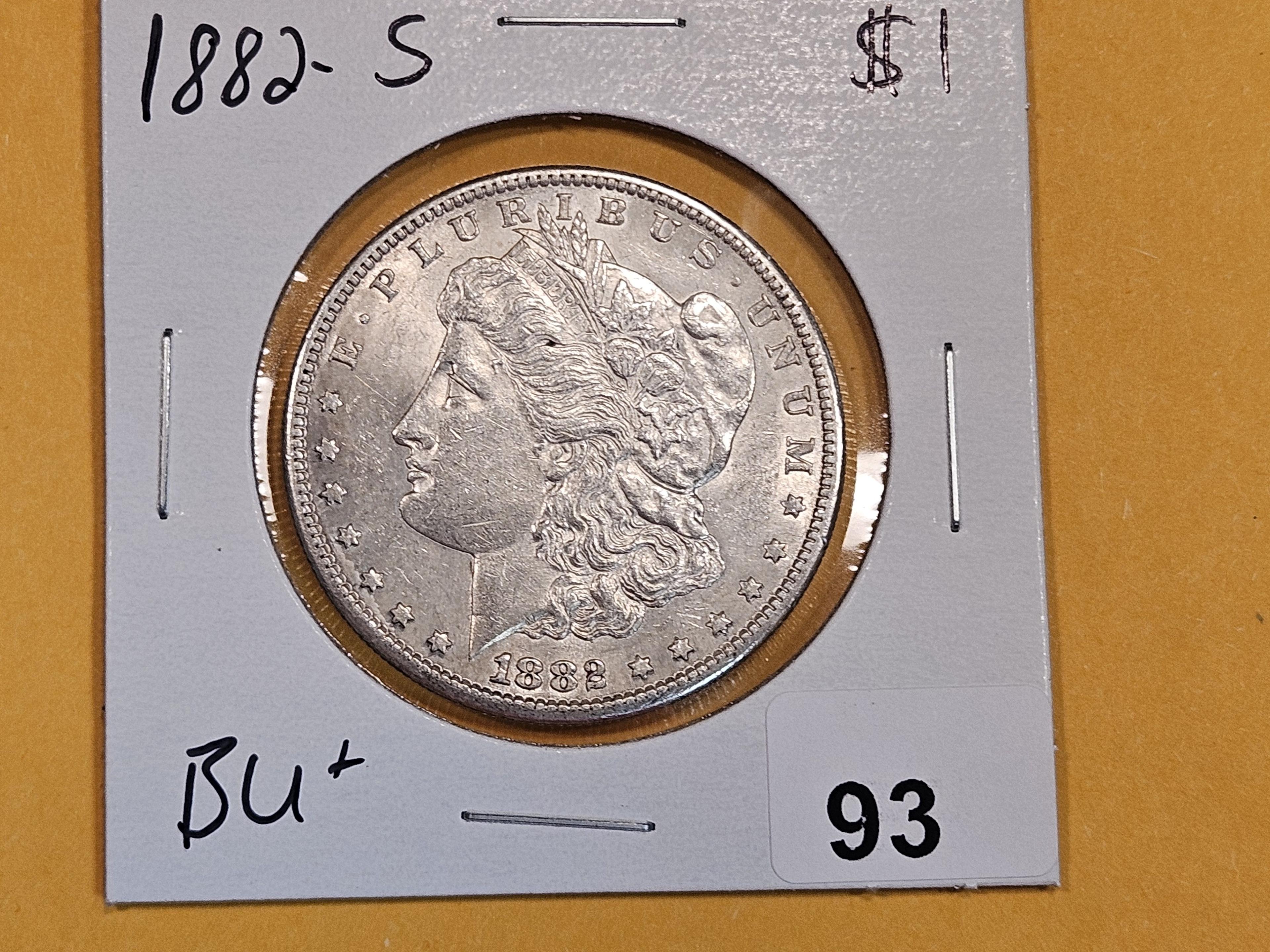 1882-S Morgan Dollar