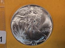 KEY DATE GEM Brilliant Uncirculated 1986 American Silver Eagle