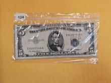 Group of five $5 Silver Certificates