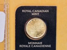 GOLD! GEM Brilliant Uncirculated 2020 Canada Gold fifty cents