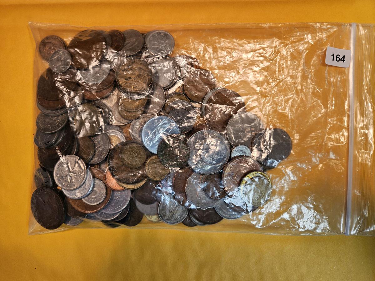 TWO POUNDS of mixed World coins