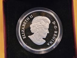 GEM Proof deep cameo 2010 Canada Silver twenty dollars