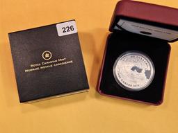 GEM Proof deep cameo 2010 Canada Silver twenty dollars